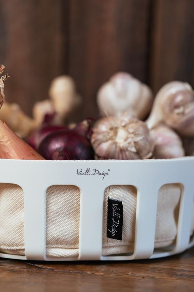 Vialli Design, wkład bawełniany do koszyka na pieczywo, Livio