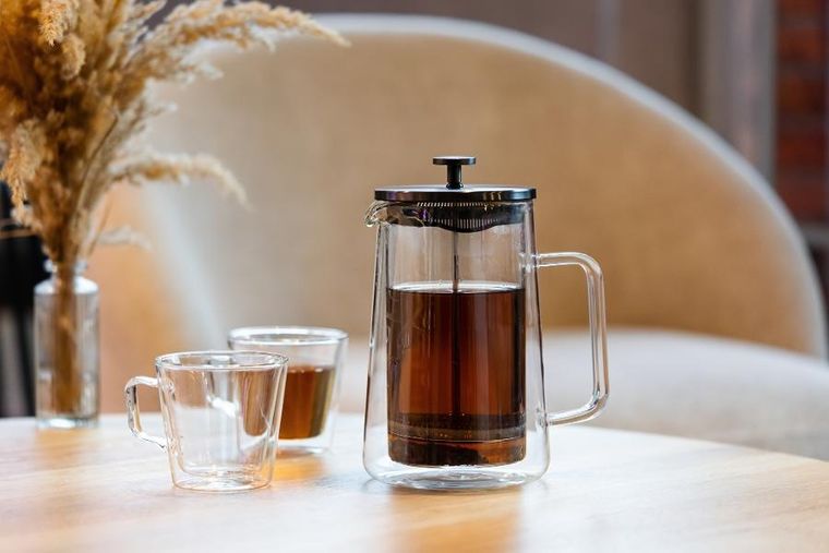 Vialli Design, zaparzacz do herbaty, 1000 ml, Diva grafit mat