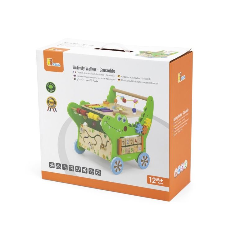 Viga, chodzik dla dzieci, krokodyl