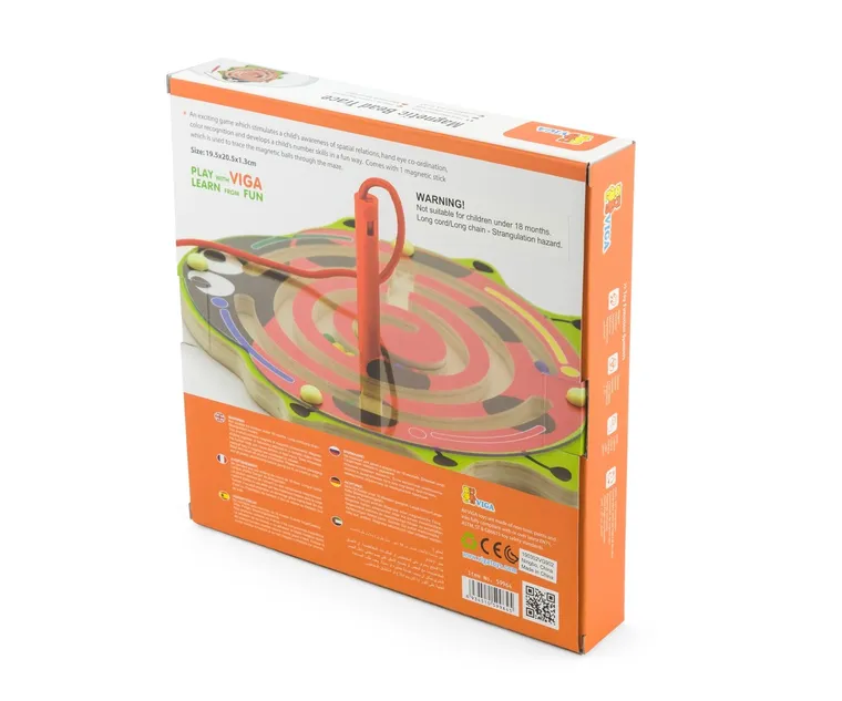 Viga, labirynt magnetyczny, biedronka, łamigłówka