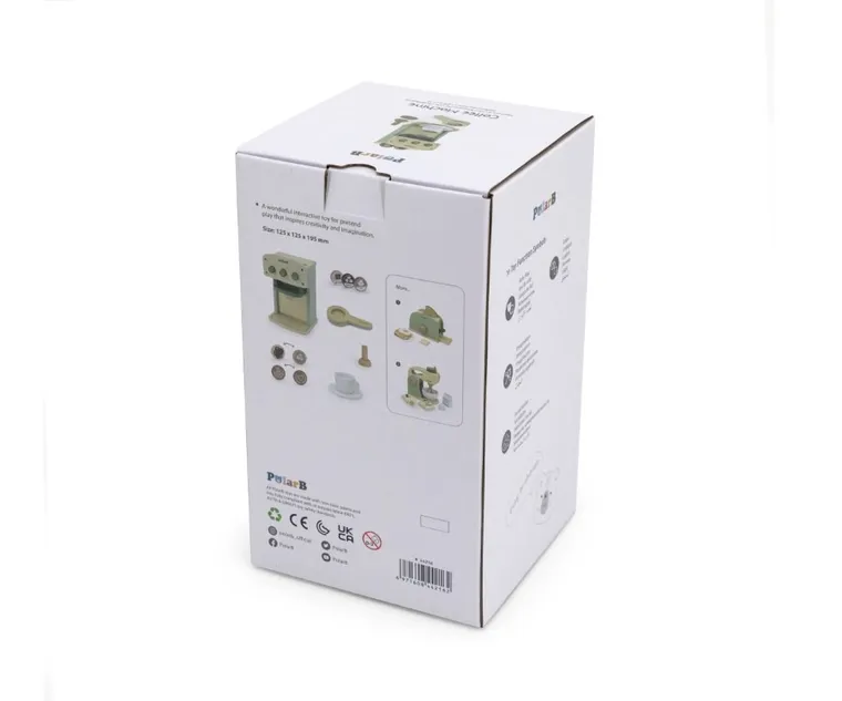 Viga, PolarB, drewniany ekspres do kawy, zielony