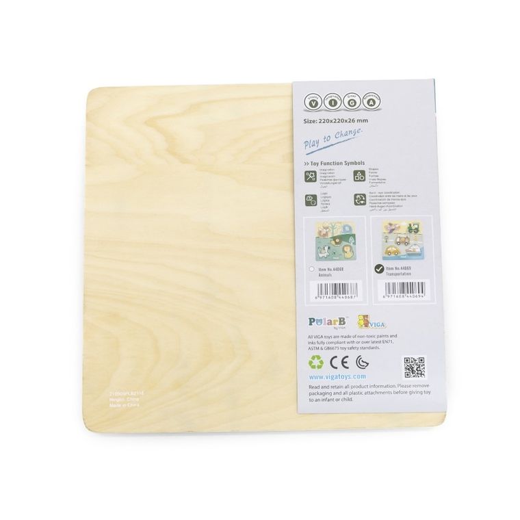 Viga, PolarB, Transport, puzzle z uchwytami