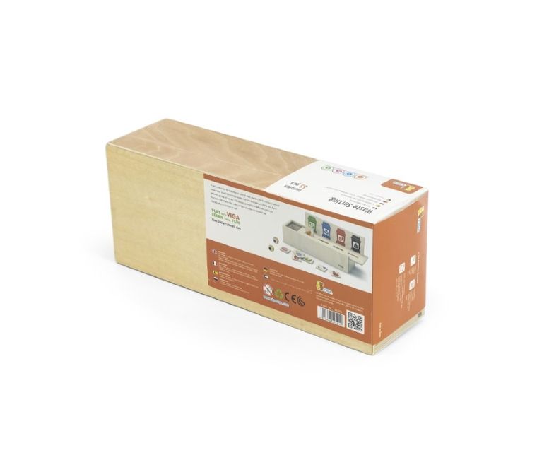 Viga, sorter odpadów, zabawka edukacyjna