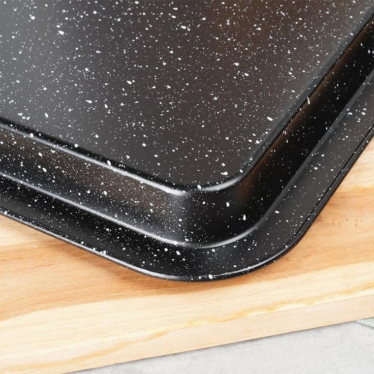 Vilde, blacha do pieczenia, granitowa, 43-29-2 cm