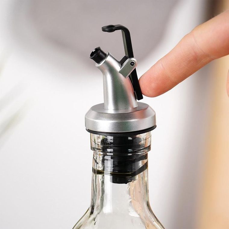 Vilde, butelka na oliwę i ocet, szklana z dozownikiem, 250 ml