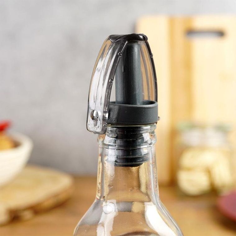 Vilde, butelka szklana na oliwę lub ocet, z dozownikiem, 250 ml