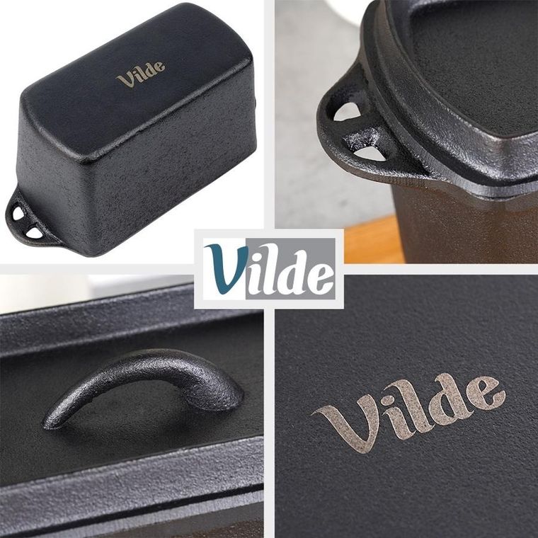Vilde, Cast Line, forma do chleba z pokrywką, żeliwna, 27 cm, 2l