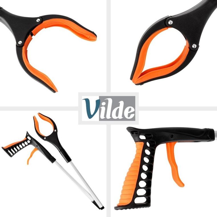 Vilde, chwytak do śmieci, składany, 79 cm