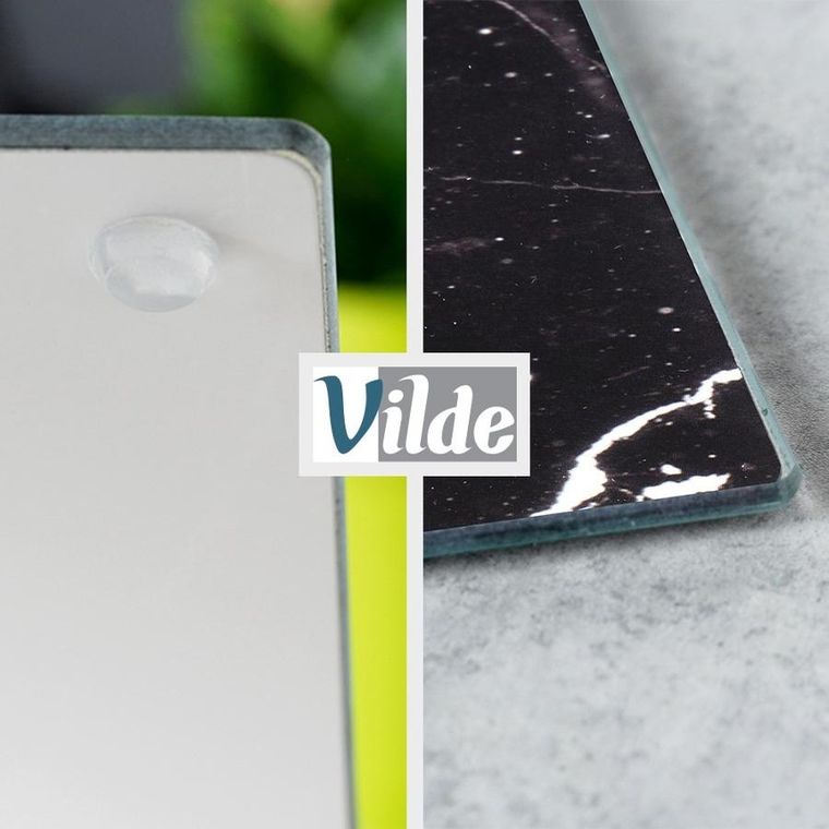 Vilde, deska do krojenia, szklana, 40-30 cm