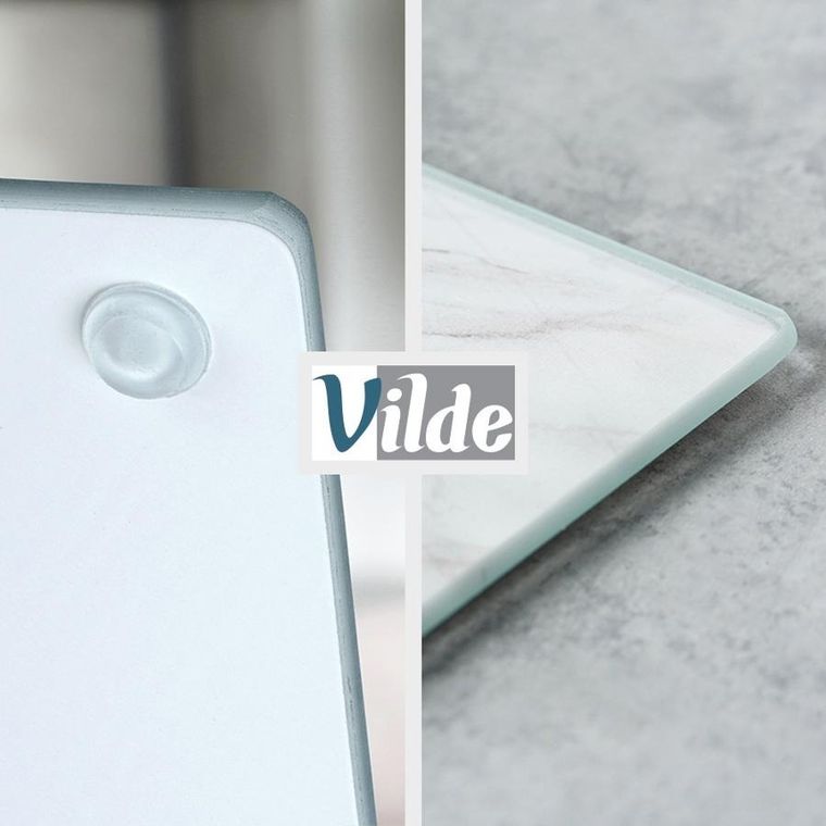 Vilde, deska do krojenia, szklana, 40-30 cm