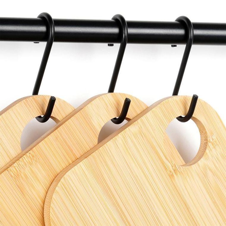 Vilde, deski do krojenia, bambusowe, 3 szt.