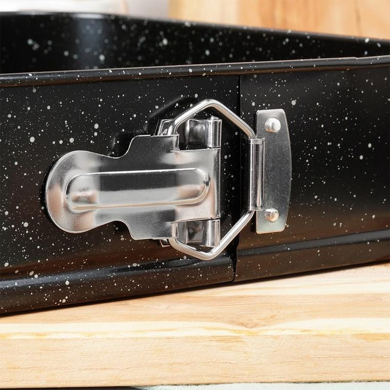 Vilde, forma do pieczenia, rozpinana, granitowa, 28-28-6,8 cm