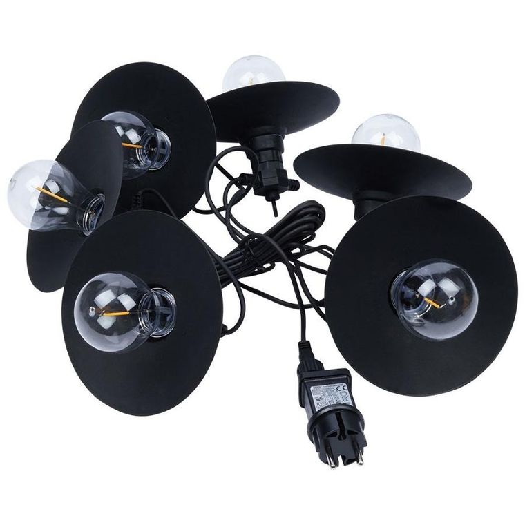 Vilde, girlanda ogrodowa led, 6 szt., 5.5 m