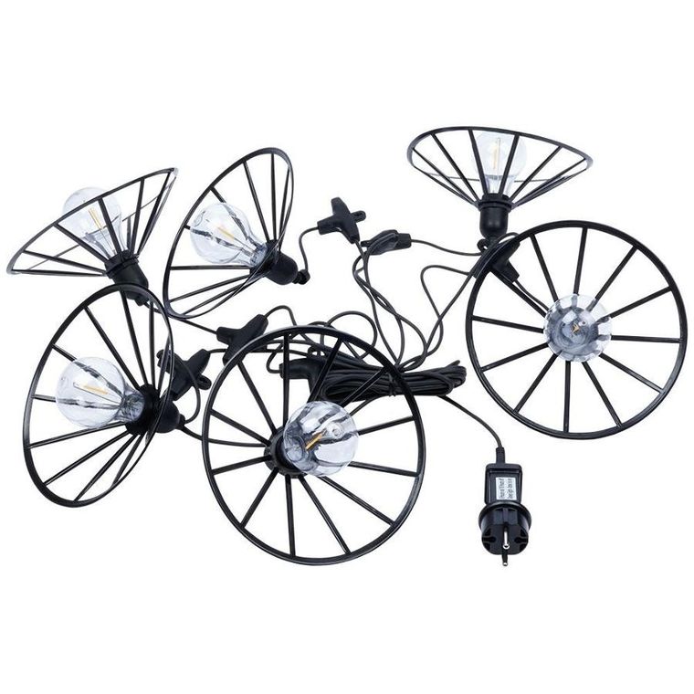 Vilde, girlanda ogrodowa led, 6 szt., 5.5 m