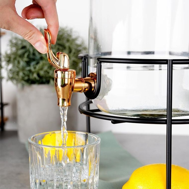 Vilde, kranik do słoja na napoje, miedziany