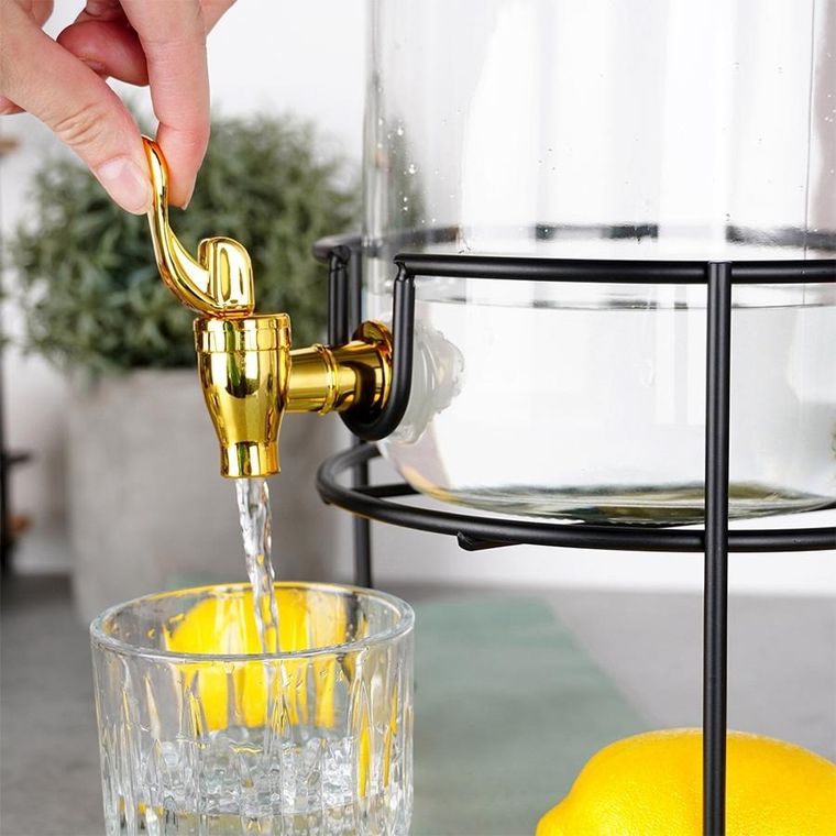 Vilde, kranik do słoja na napoje, złoty