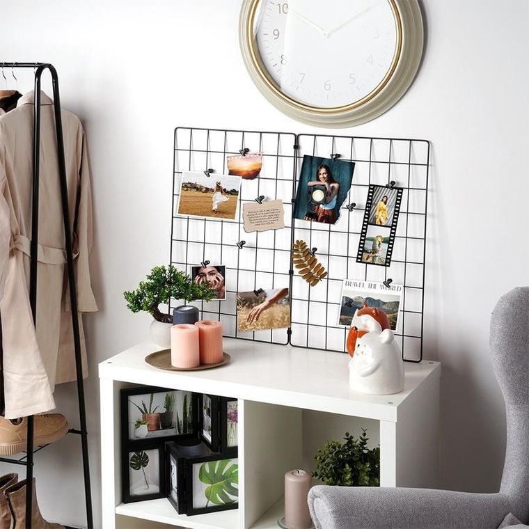 Vilde, kratka na zdjęcia metalowa, czarna, 58-72 cm