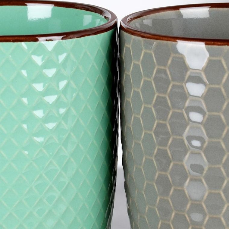 Vilde, kubki ceramiczne, 400 ml, 4 szt.