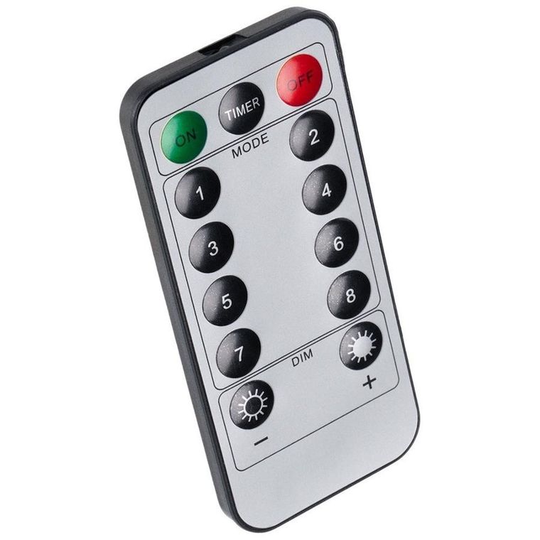 Vilde, kurtyna świetlna z pilotem, 300 LED, 3m