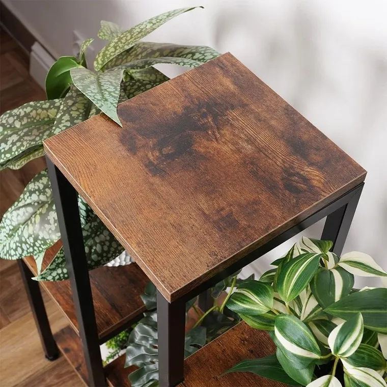 Vilde, kwietnik metalowy 6-poziomowy, 80 cm