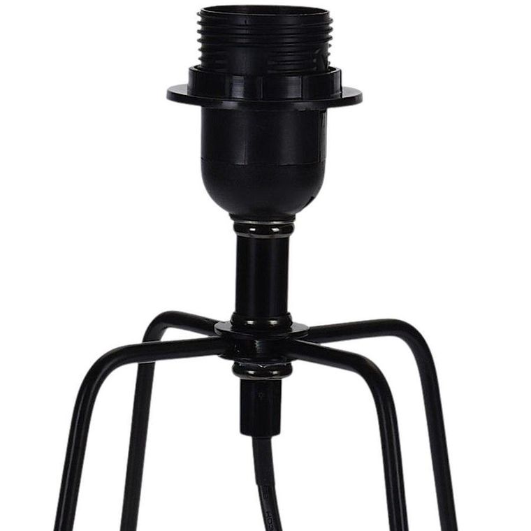 Vilde, lampa metalowa, czarna, loft