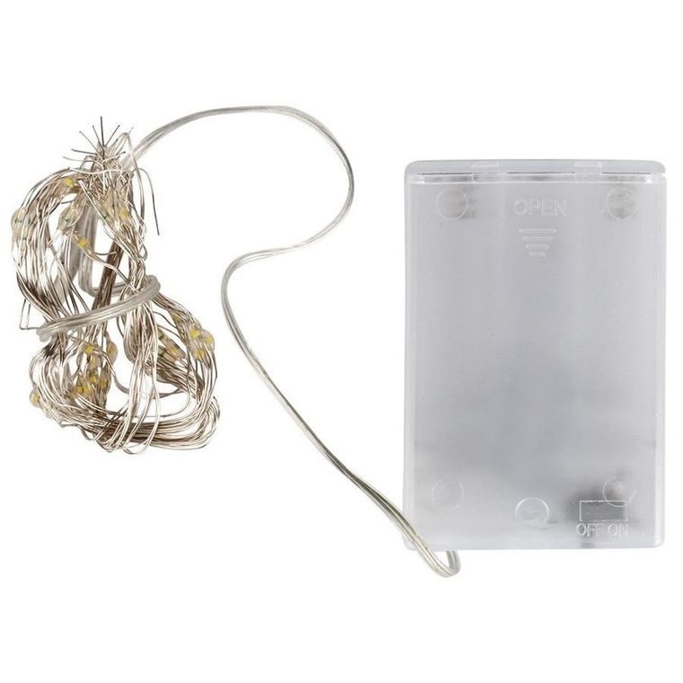 Vilde, lampki choinkowe druciki, 40 LED, 45 cm