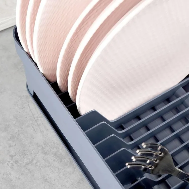 Vilde, Loft, ociekacz do naczyń, szara, 39,8-31-12 cm