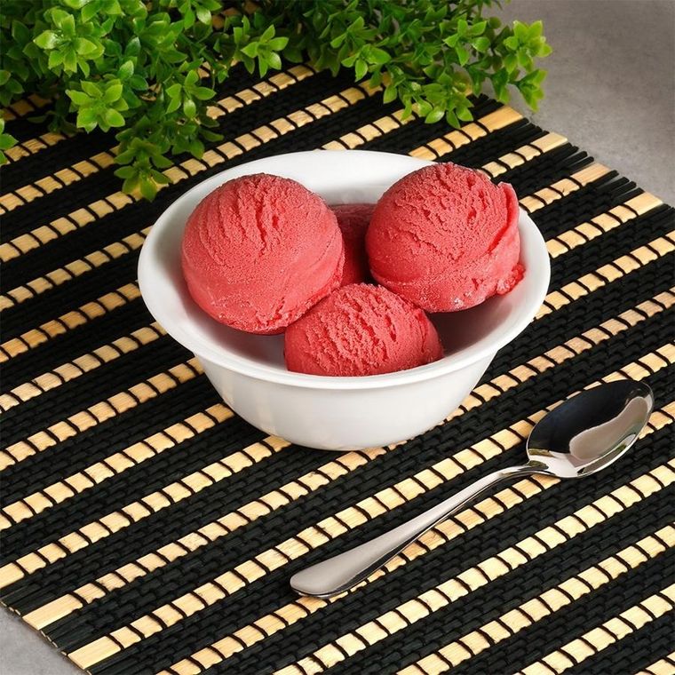 Vilde, miseczki szklane, białe, 300 ml, 6 szt.