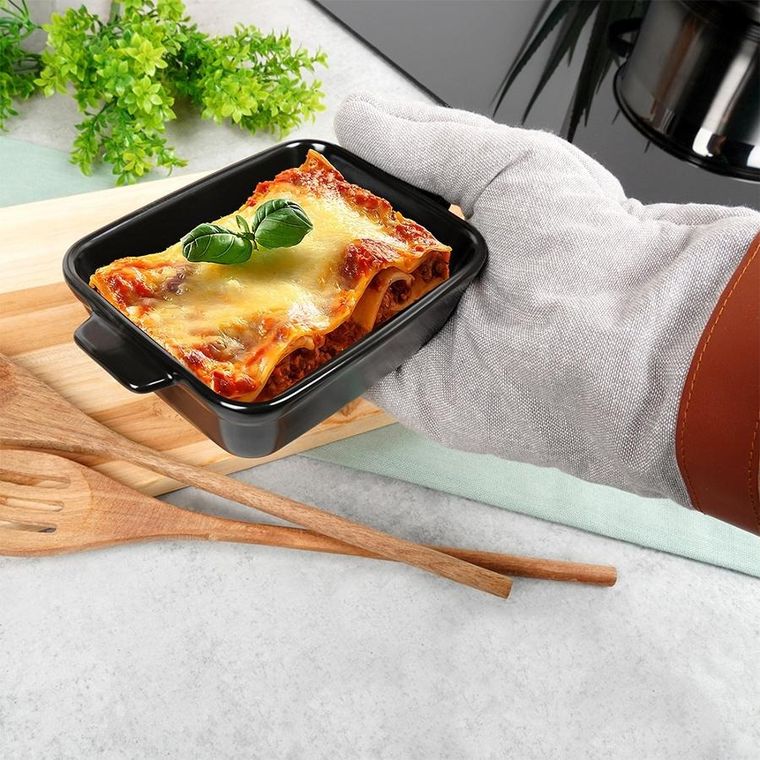 Vilde, naczynie żaroodporne, ceramiczne, czarne, 350 ml