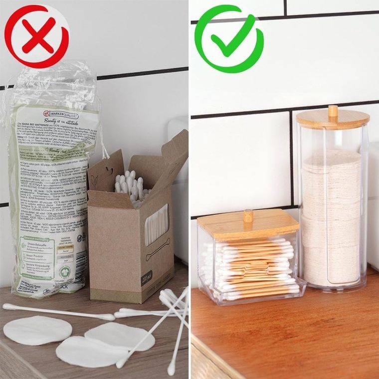 Vilde, pojemnik na płatki kosmetyczne, 7-18 cm