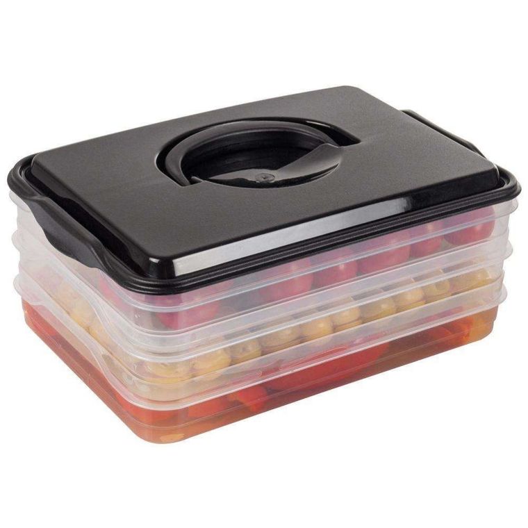 Vilde, pojemnik na wędliny, sery, 3-poziomowy