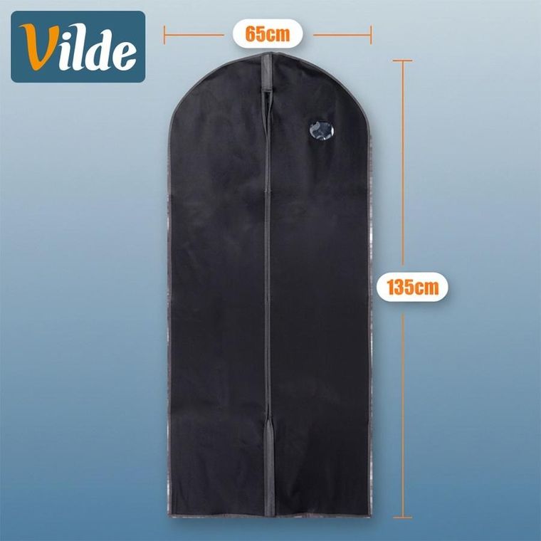 Vilde, pokrowiec na ubrania, 60-135 cm, 2 szt.