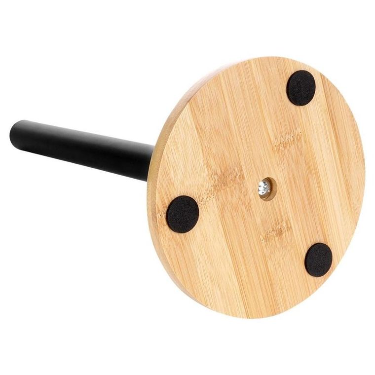 Vilde, stojak na ręcznik papierowy metalowy czarny, 32.5 cm