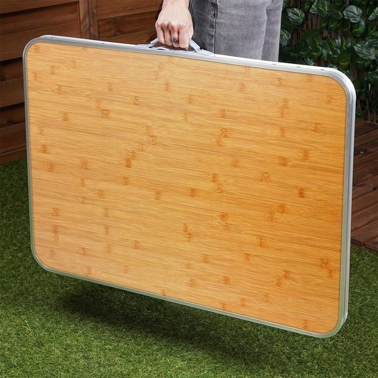 Vilde, stół turystyczny składany, 80-60-70.5 cm