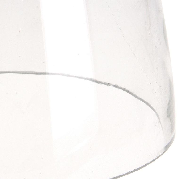 Vilde, wisząca lampa szklana, przezroczysta