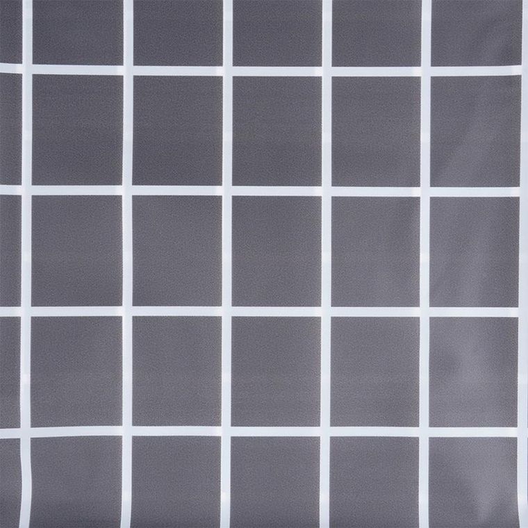 Vilde, zasłona prysznicowa, haczyki, wodoodporna, 180-180 cm