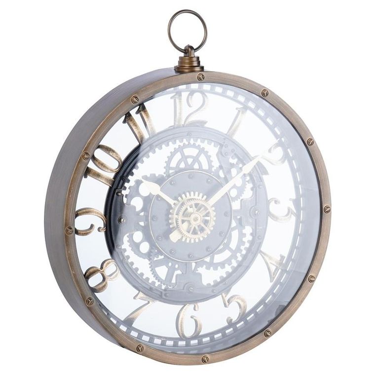 Vilde, zegar ścienny, brązowy, 26.5 cm