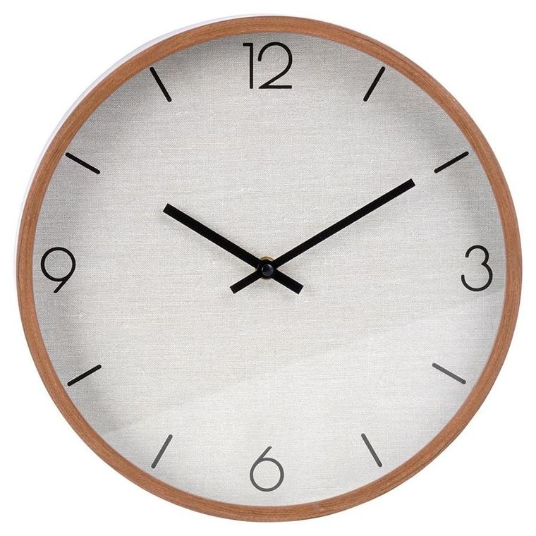 Vilde, zegar ścienny, brązowy, 29.5 cm