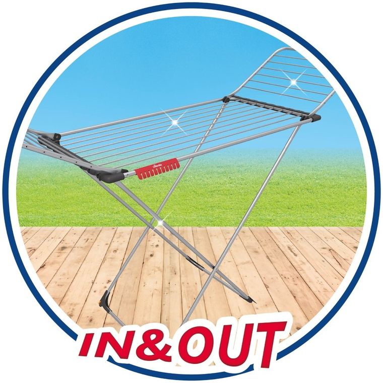 Vileda, Aluminium 100, suszarka na pranie, stojąca, 157336