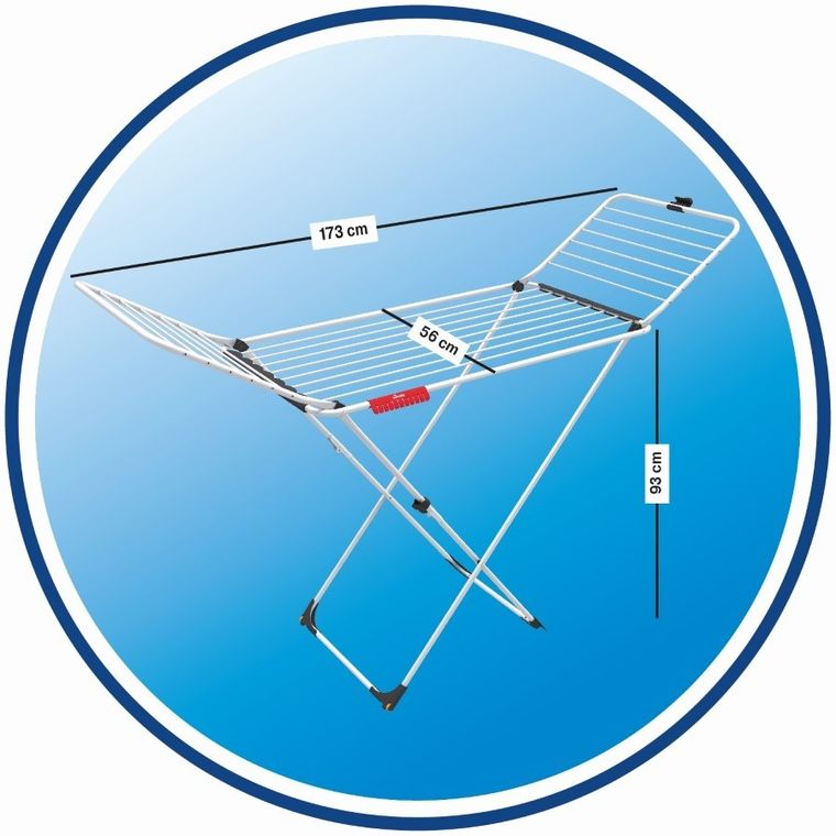 Vileda, Extra, suszarka na pranie, stojąca, 157215