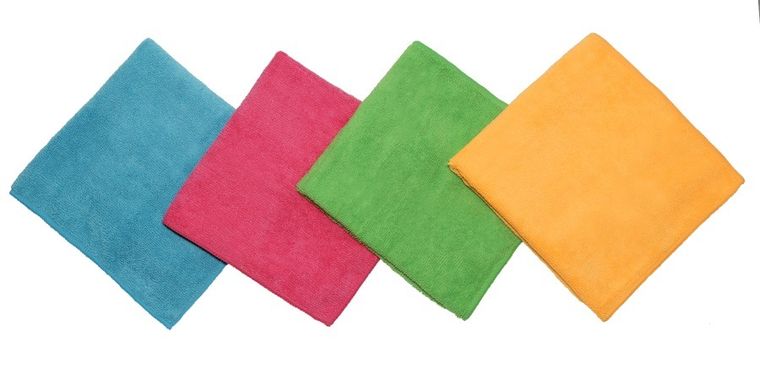 Vileda, Mikrofibra Clors Extra Large, ściereczka z mikrofibry, 4 szt., 159616