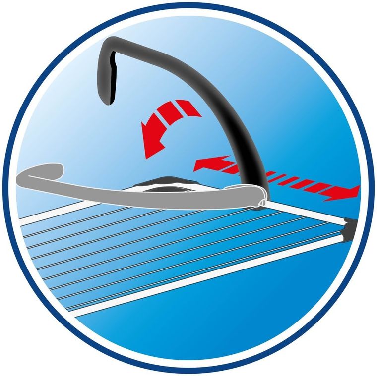 Vileda, Sunset, suszarka na pranie, wisząca, 157229