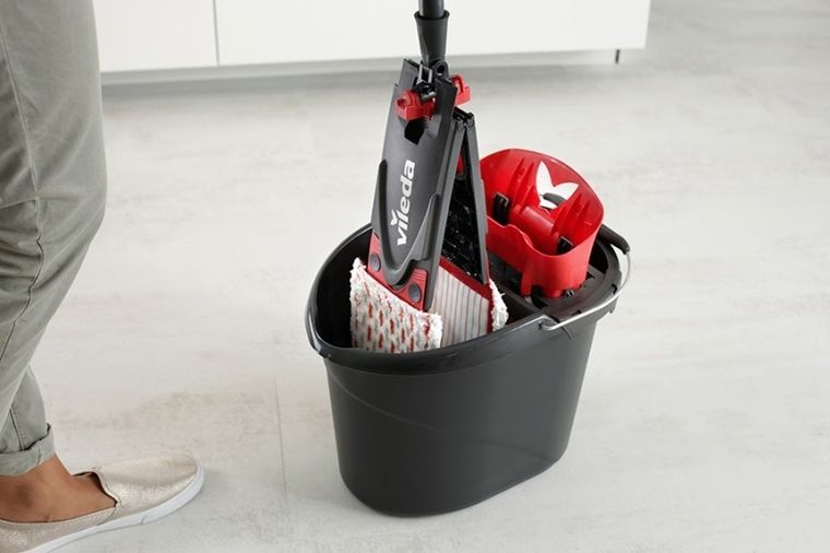 Vileda, Ultramax XL, mop płaski, w zestawie z wiadrem, 160932