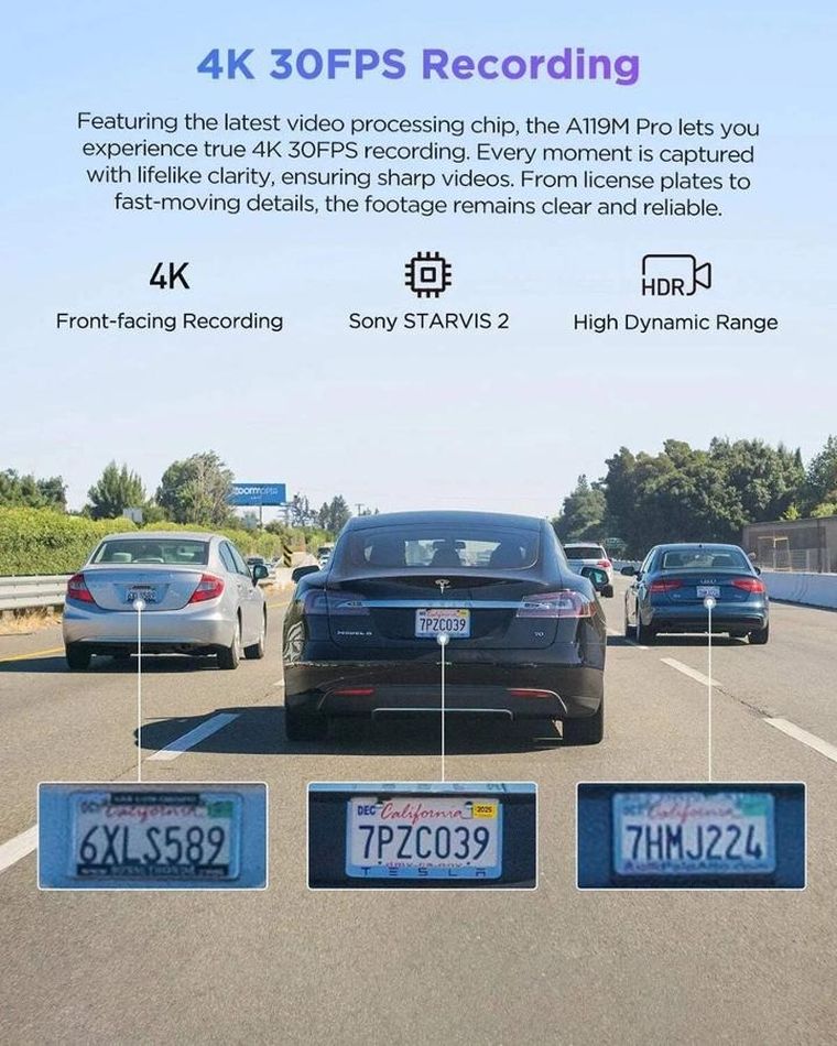 Viofo, wideorejestrator, A119M Pro