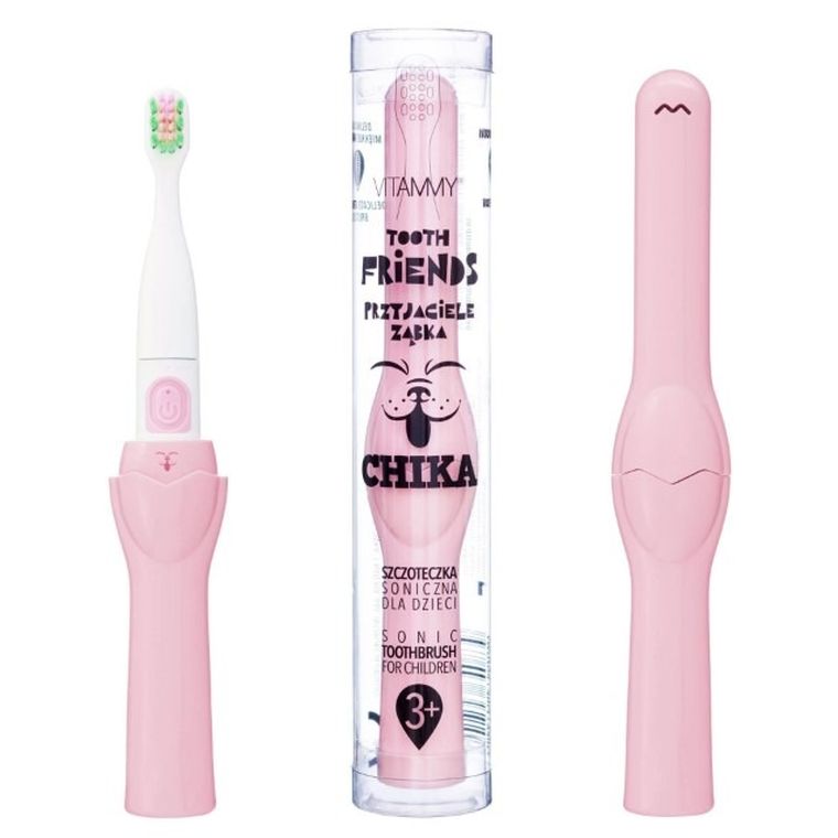 Vitammy, Friends, Chika, szczoteczka soniczna, różowa, 3+
