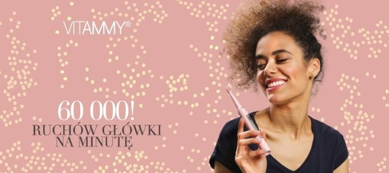 Vitammy, Harmony, szczoteczka soniczna, pink