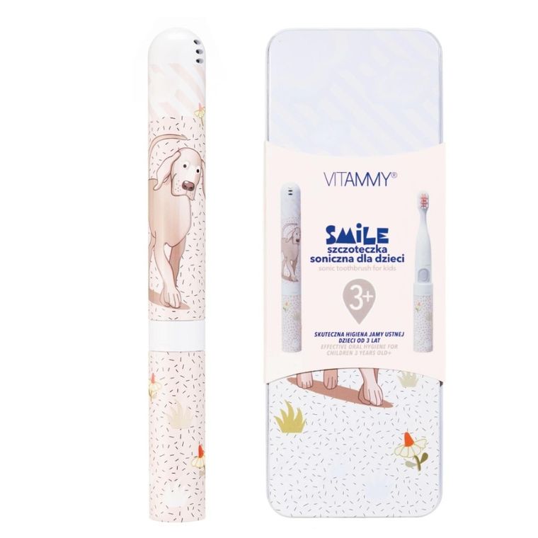 Vitammy, Prosonic Smile, szczoteczka soniczna, Pies