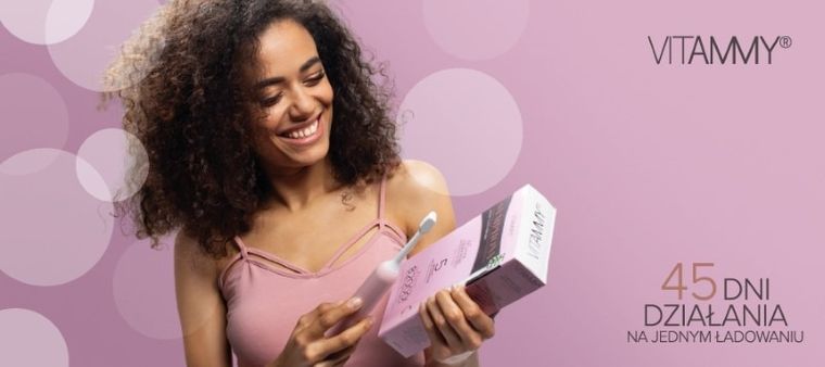 Vitammy, Symphony, szczoteczka soniczna, pink