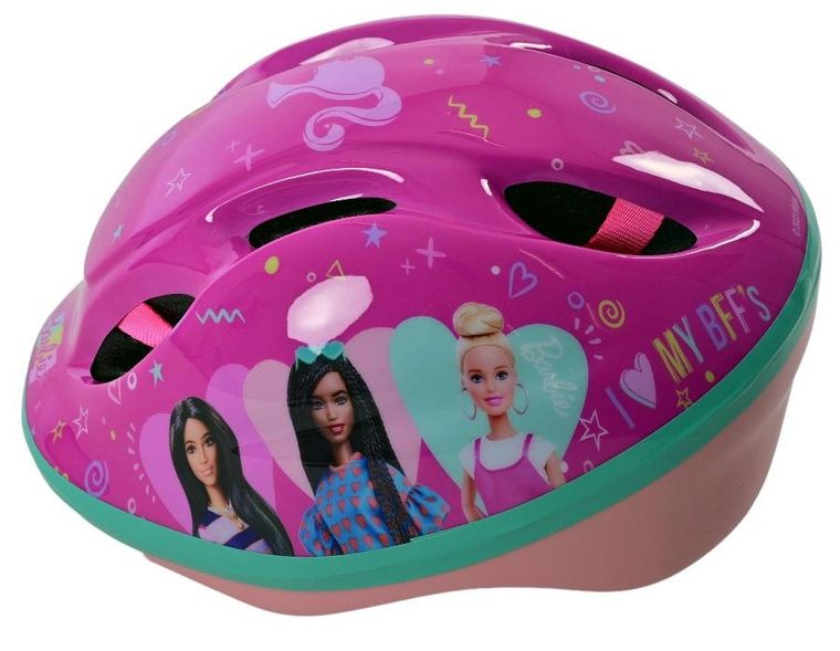 Volare, Barbie, kask ochronny, rozmiar 52-56 cm