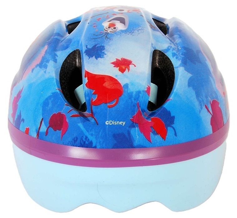 Volare, Frozen, kask ochronny, rozmiar 52-56, niebieski